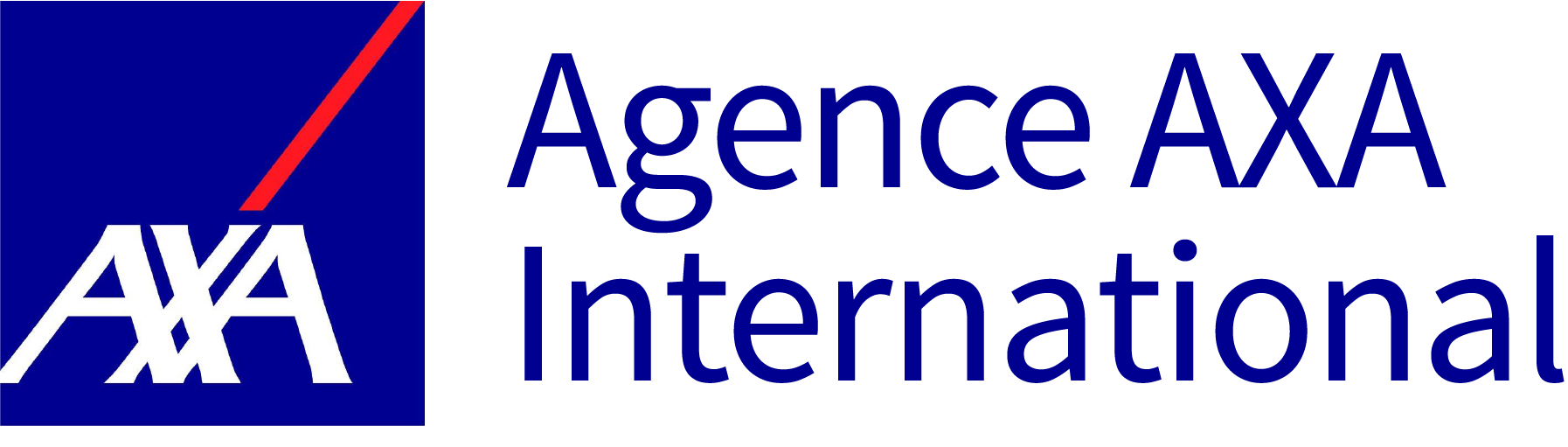 Agence AXA International - bleu